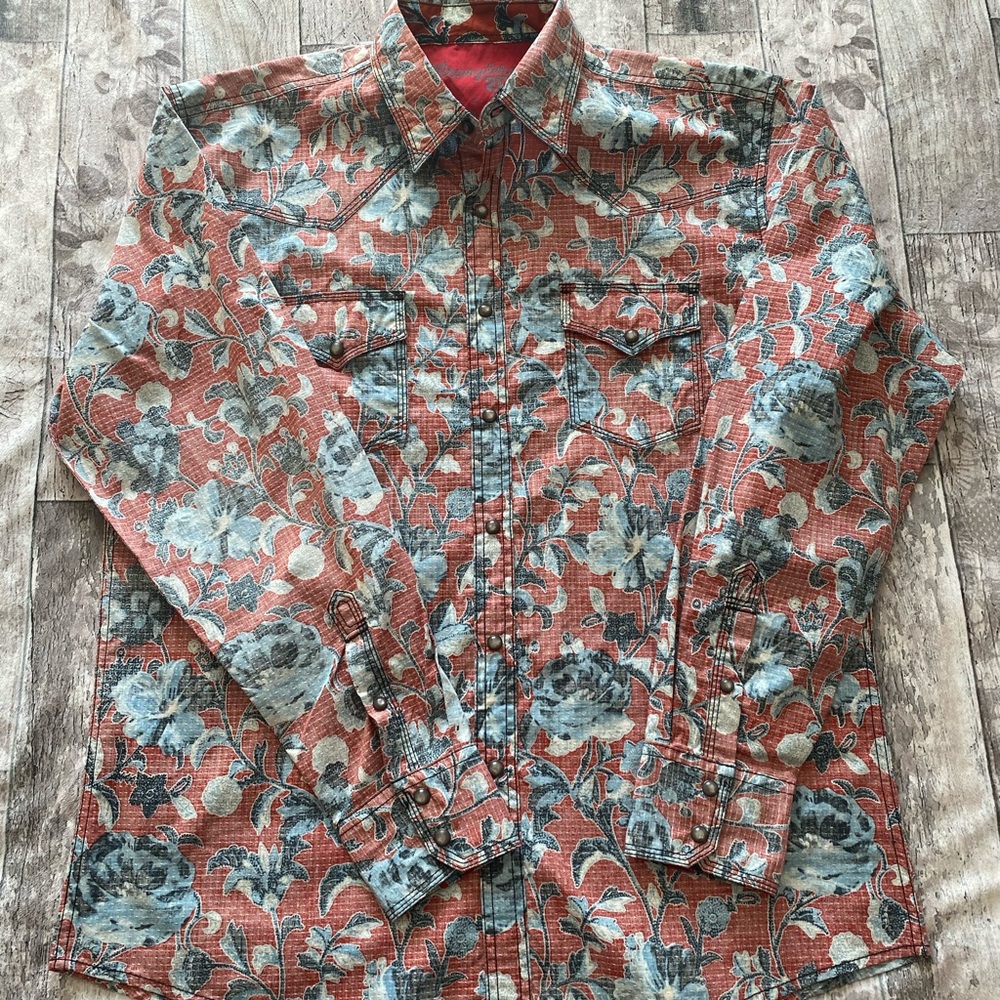 WRANGLER 20x men’s long sleeve button up